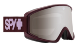 Spy 2024 CRUSHER ELITE Matte Merlot w/ HD Silver Spectra Mirror