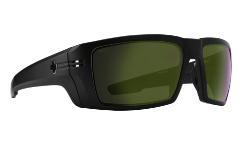 Spy REBAR ANSI Matte Black w/ Happy Olive Spectra Mirror Polarised