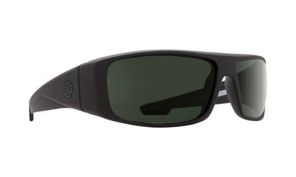 Spy LOGAN Soft Matte Black w/ Happy Grey