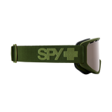 Spy 2023 WOOT Monochrome Olive w/ Silver Spectra Mirror + Bonus Lens