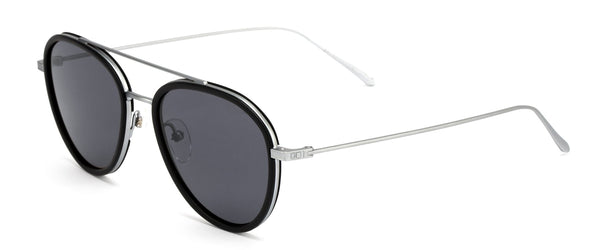 Otis TEMPLIN Matte Black / Brushed Silver w/ Grey