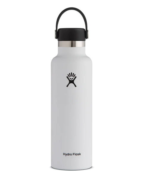 Hydro Flask 21oz Standard Mouth - White (621ml)