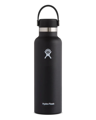 Hydro Flask 21oz Standard Mouth - Black (621ml)