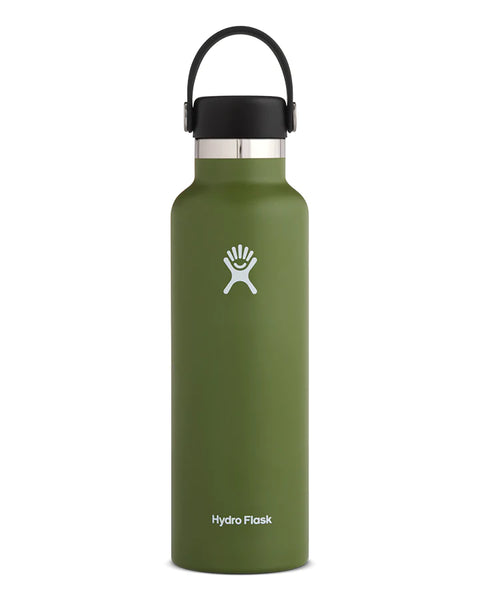Hydro Flask 21oz Standard Mouth - Olive (621ml)