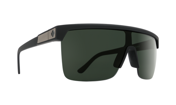 Spy FLYNN 5050 Soft Matte Black w/ HD Plus Happy Grey