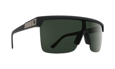 Spy FLYNN 5050 Soft Matte Black w/ HD Plus Happy Grey