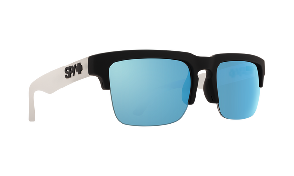 Spy HELM 5050 Matte Black Clear w/ HD+ Light Blue Spectra Mirror