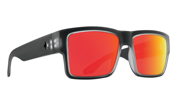 Spy CYRUS Matte Black Ice w/ HD Plus Red Spectra Polarised