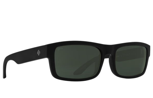 Spy DISCORD LITE Soft Matte Black w/ Happy Grey Polarised