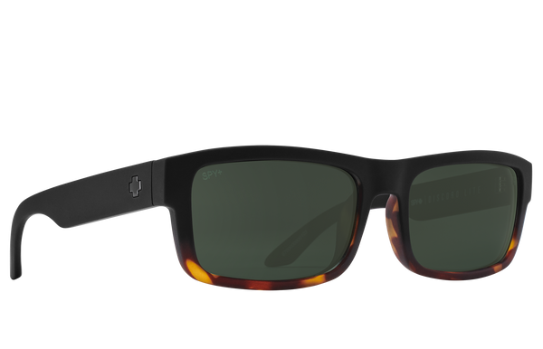 Spy DISCORD LITE Matte Black Tort Fade w/ Happy Grey Polarised