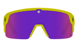 Spy MONOLITH 5050 Neon Yellow w/ HD+ Purple Spectra Mirror