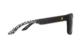 Spy DISCORD Matte Black Leopard Fade w/ HD+ Silver Light Spectra Mirror