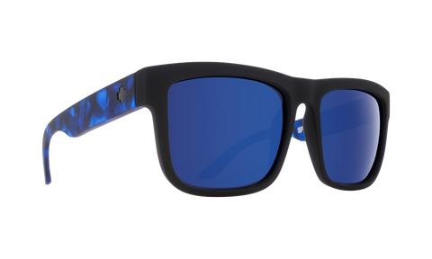 Spy DISCORD Soft Matte Black / Navy Tort w/ Happy Navy Spectra