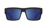 Spy CYRUS  Soft Matte Black w/ HD+ Blue Spectra