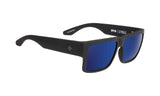 Spy CYRUS  Soft Matte Black w/ HD+ Blue Spectra