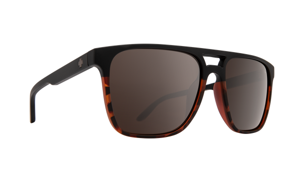 Spy Czar Matte Black & Tort Fade w/ HD+ Black Spectra Mirror Polarised