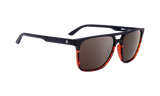Spy Czar Matte Black & Tort Fade w/ HD+ Black Spectra Mirror Polarised