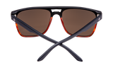 Spy Czar Matte Black & Tort Fade w/ HD+ Black Spectra Mirror Polarised