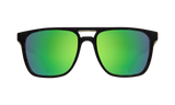 Spy Czar Matte Black Kushwall w/ HD+ Green Spectra Mirror