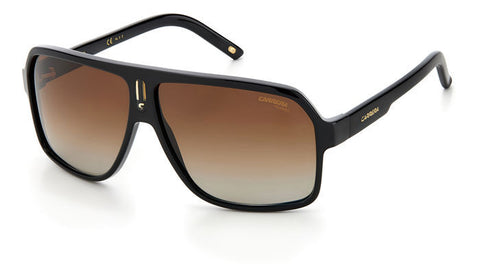 Carrera 27 Black Brown R60 62 LA w/ Brown Polarised