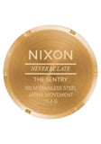 Nixon SENTRY LEATHER Gold Black