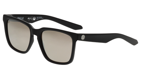 Dragon BAILE XL MF x 25 Anniversary Matte Black w/ Silver Ion LumaLens (Mick Fanning)