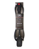 Ocean & Earth Diamond Flex Regular 6'0" Surfboard Leash - Black