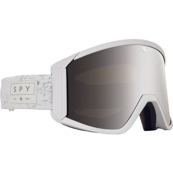 Spy 2023 RAIDER Alabaster White w/ HD+ Silver Spectra Mirror + Bonus lens