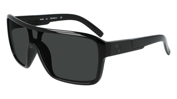 Dragon REMIX Jet Black w/ Smoke LumaLens Polarised