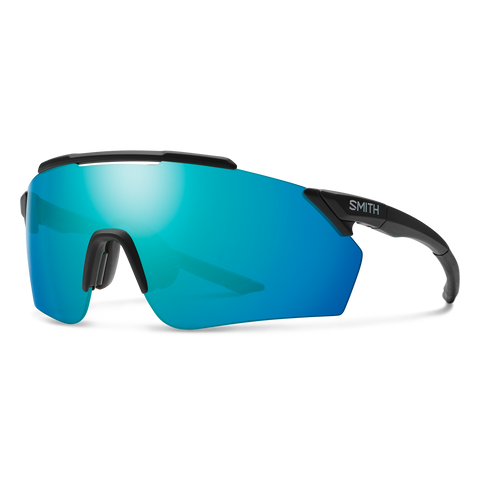 Smith RUCKUS Matte Black w/ Chromapop Blue Opal Mirror + Bonus lens