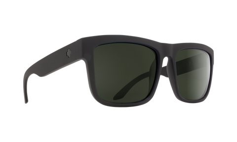 Spy DISCORD Soft Matte Black w/ Happy Grey Polarised