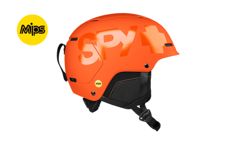 Spy Astronomic MIPS Helmet - Matte Orange w/ Spy Logo