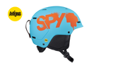 Spy Lil Astronomic MIPS Kids Helmet - Matte Blue w/ Orange splatter logo