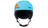 Spy Lil Astronomic MIPS Kids Helmet - Matte Blue w/ Orange splatter logo