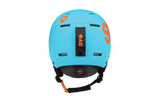 Spy Lil Astronomic MIPS Kids Helmet - Matte Blue w/ Orange splatter logo