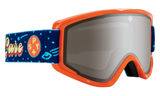 Spy 2023 CRUSHER ELITE JR Space Case Orange/Blue w/ Silver Spectra Mirror