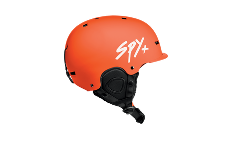 Spy 2022 Lil Galactic MIPS Kids Helmet - Matte Orange w/ Ink logo