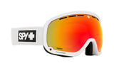 Spy 2023 MARSHALL Matte White w/ HD+ Red Spectra Mirror