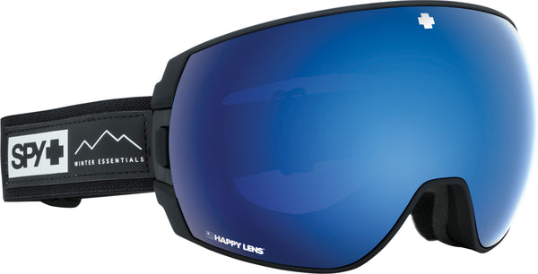 Spy LEGACY 2019 Essential Black w/ Happy Blue Spectra + Bonus Lens