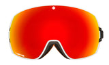 Spy LEGACY Old School White w/ Happy Red Spectra + Bonus lens