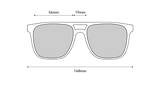 Spy Czar Matte Black & Tort Fade w/ HD+ Black Spectra Mirror Polarised