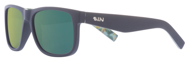 SIN Riot Navy Blue w/ Blue Flash Polarised