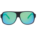 SIN The Cartel Matte Black w/ Green Flash Polarised