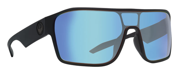 Dragon TOLM Matte Black w/ Blue Ion