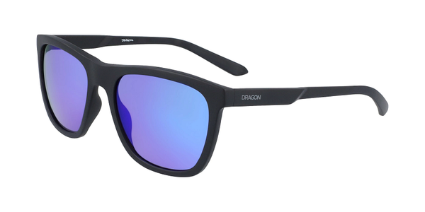 Dragon WILDER Matte Black w/ Blue Ion LumaLens