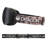Dragon 2022 X2s Snow Leopard w/ Dark Smoke Lumalens + Light Rose LumaLens