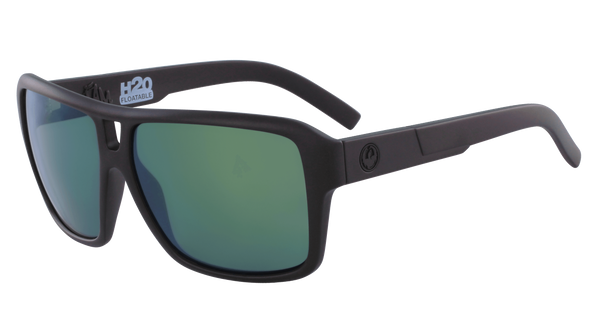 Dragon THE JAM H2O Matte Black w/ Petrol Polarised P2 LumaLens