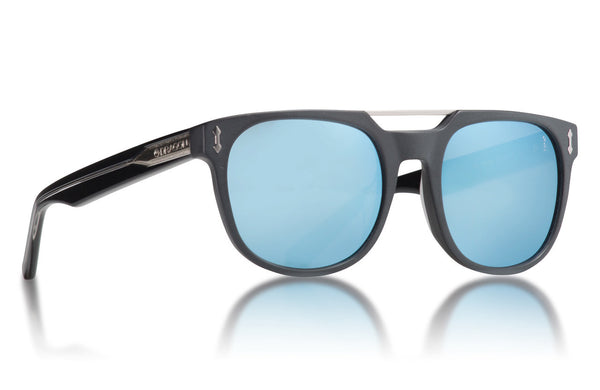 Dragon Mix Matte Black w/ Blue