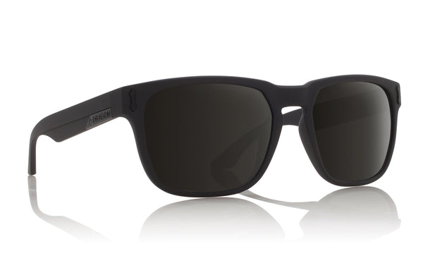 Dragon MONARCH Matte Black w/ Smoke LumaLens Polarised