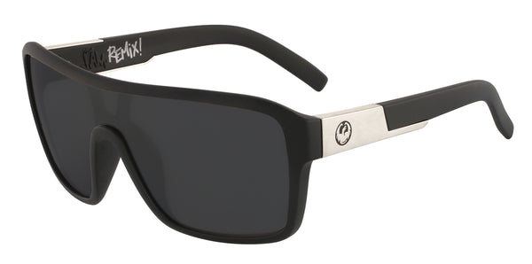 Dragon REMIX Matte Black w/ Smoke Polarised LumaLens